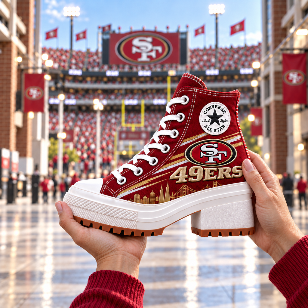 PREMIUM SF49 Heeled High-Top Sneakers TMH