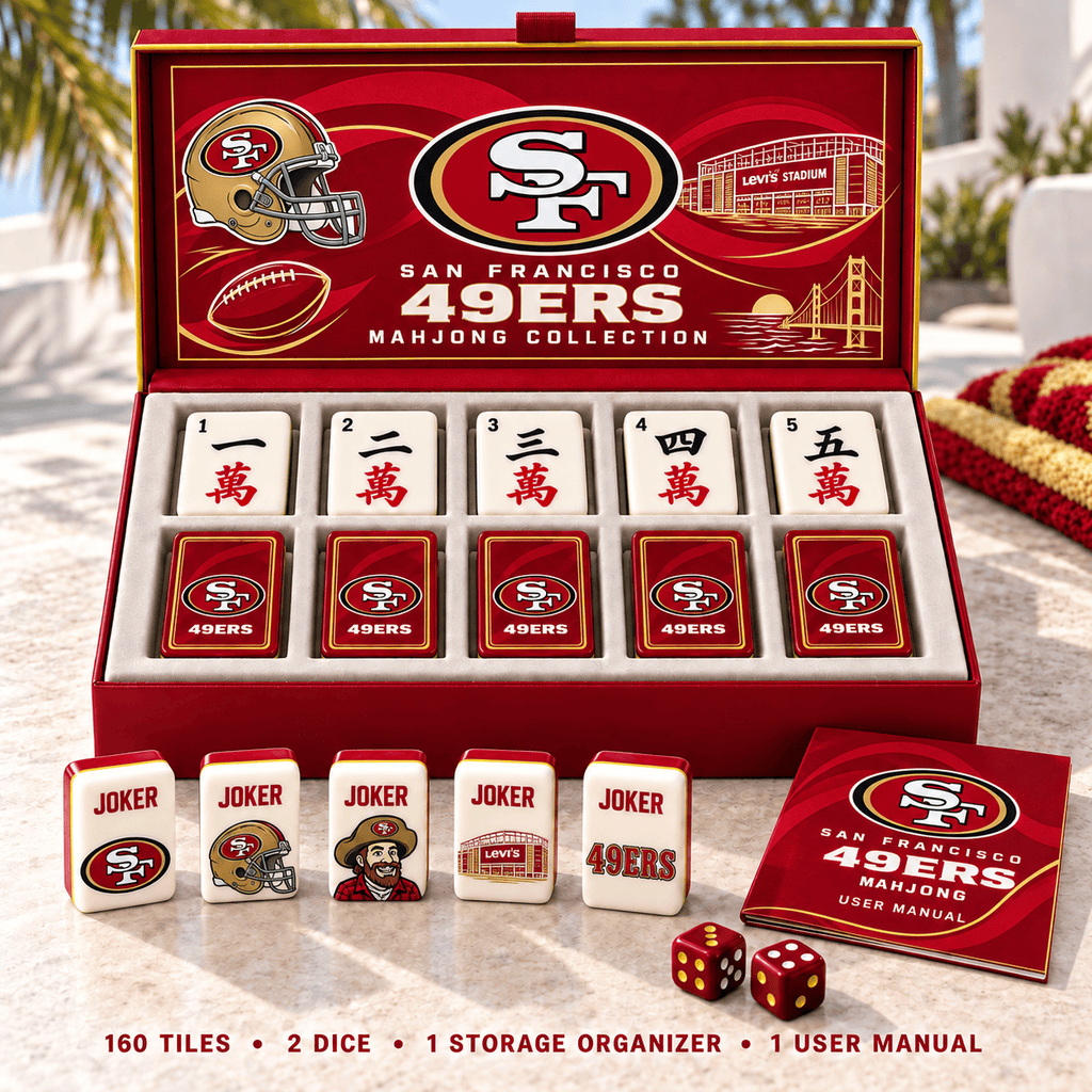 Premium SF49 Mahjong Tiles Set PVNA