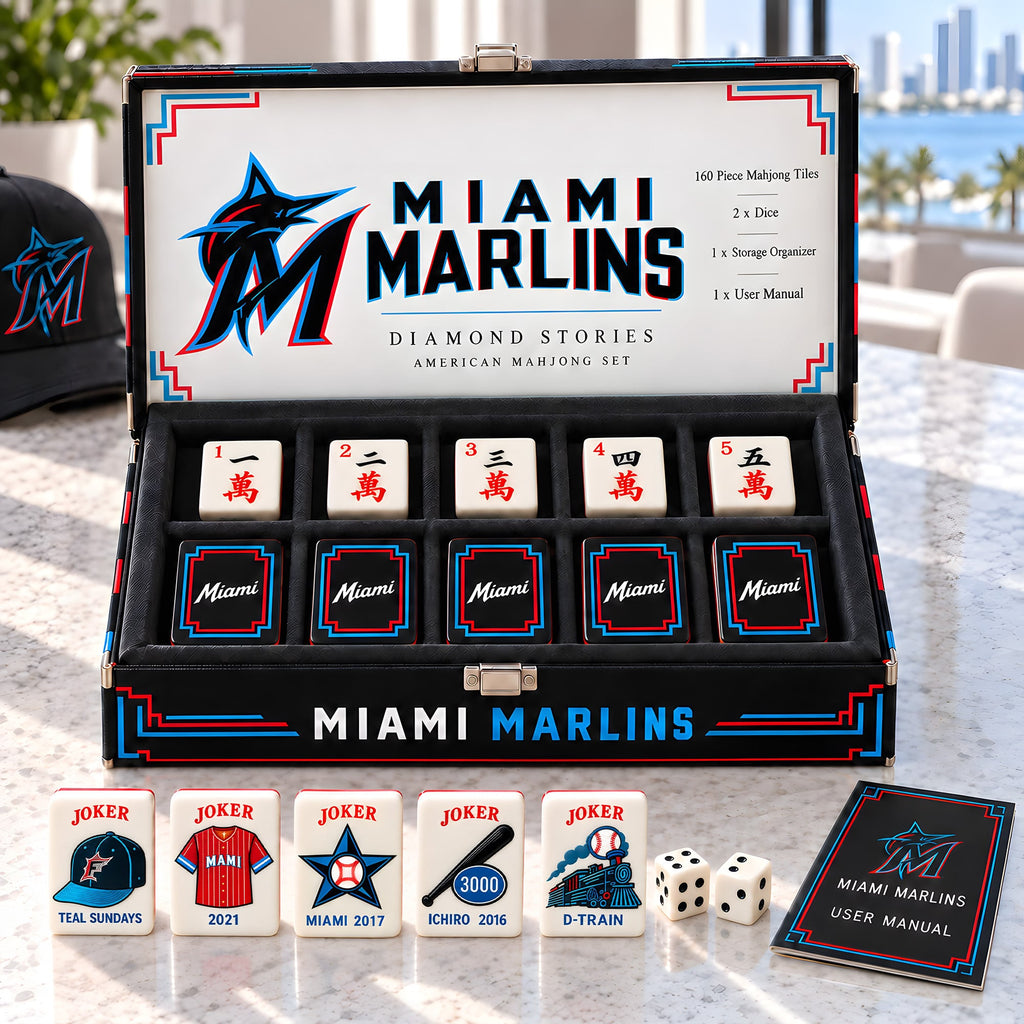 Premium MMA Mahjong Tiles Set TTMH