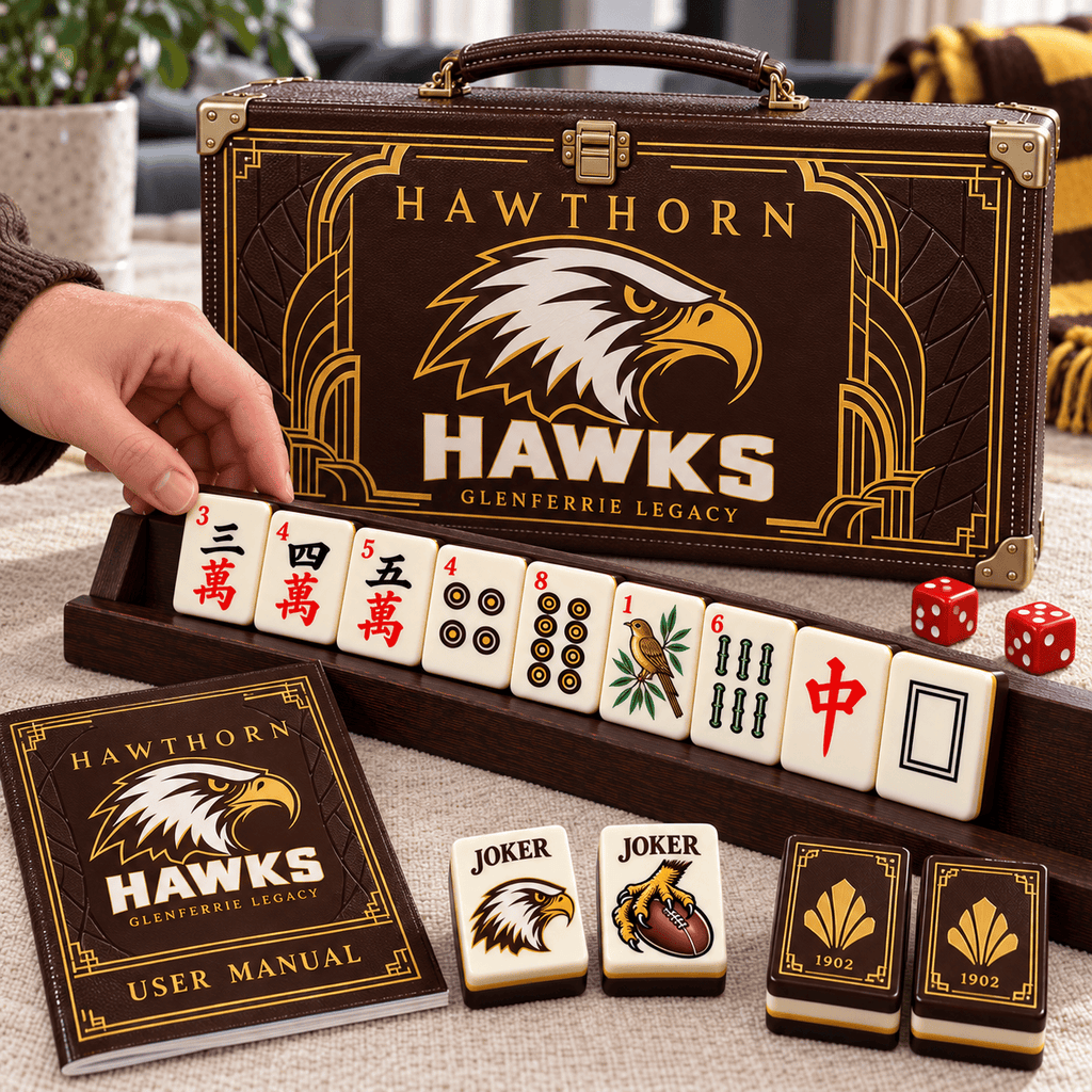 Premium HTH Mahjong Tiles Set PVNA