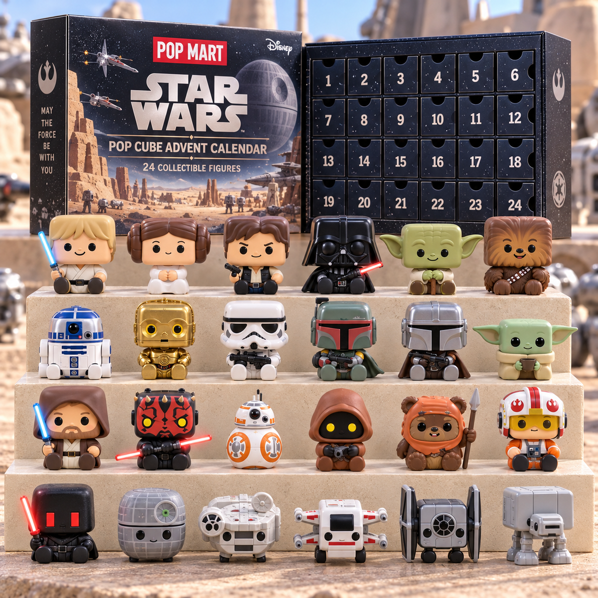 STW Premium Pop Cube Advent Calendar Set TTNL