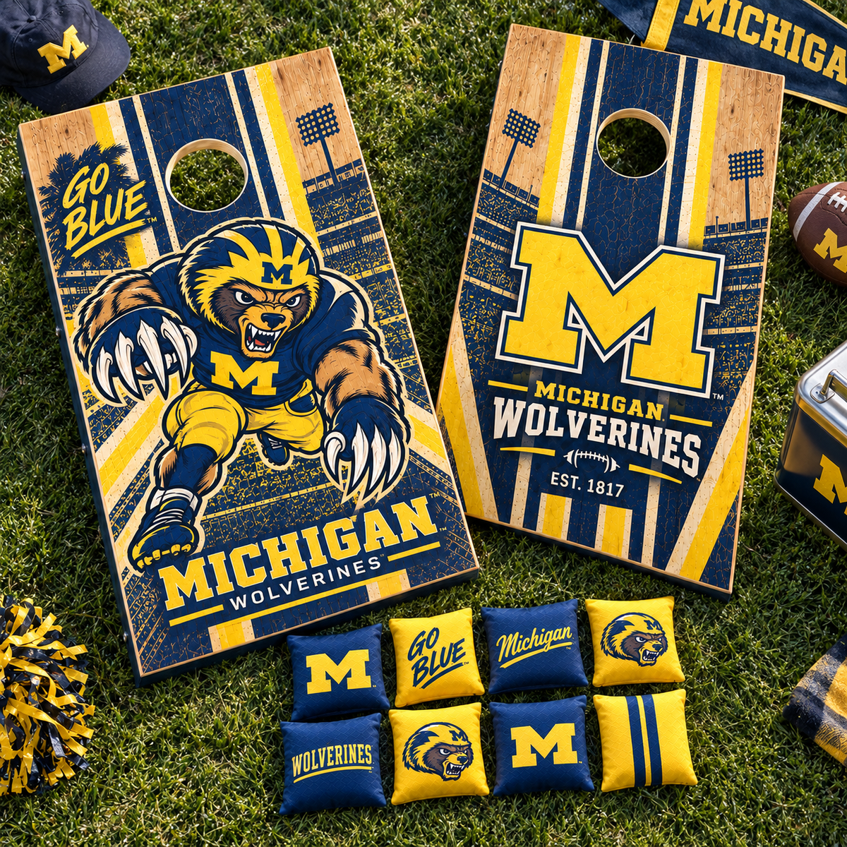 MWR Premium Cornhole Game Set NTNA
