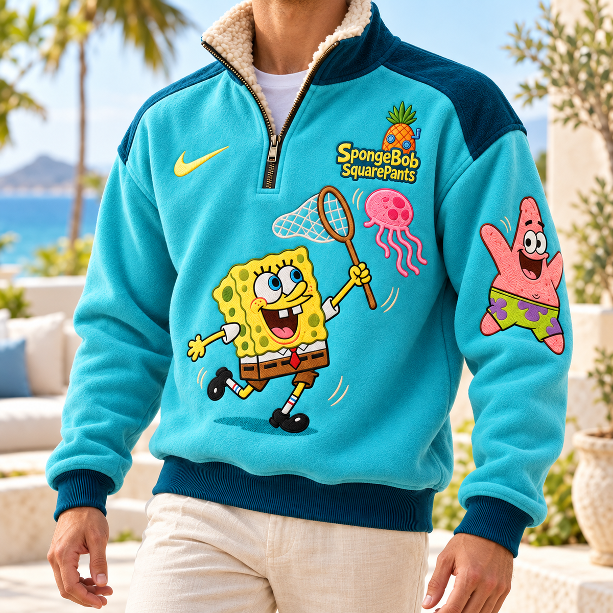 SBSP PREMIUM COZY SHERPA COLLAR PULLOVER HQH