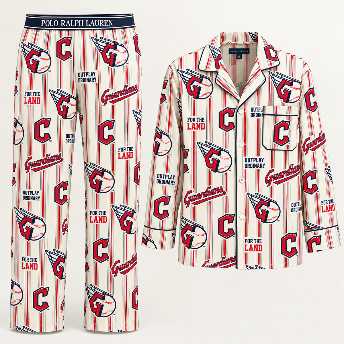 Premium CLG Women's Printed Button-Up Pajama Set HTTT