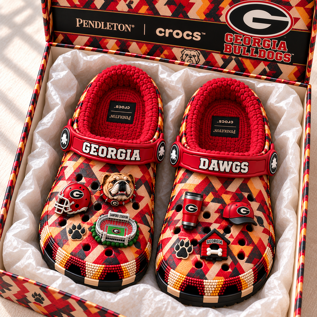 GGBD Premium Fleece-Lined Crocs Clogs NTTB