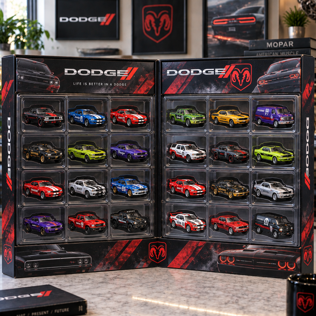 Dodge Premium Mini Car Advent Calendar